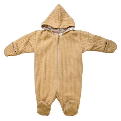 Комбинезон демисезонный Косы Чуди Кидс 122124 бежевый 01